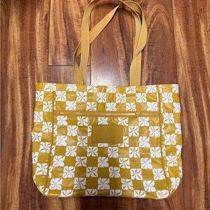 Aloha collection Yellow Floral Tote Bag